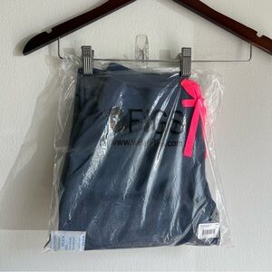 Heather denim Figs Zamora scrub pant